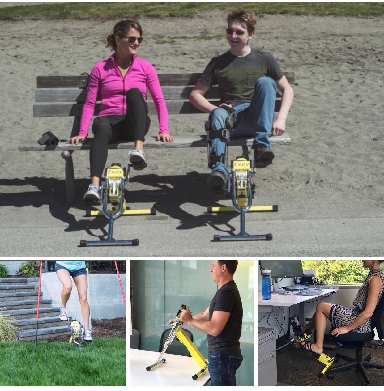 Excy XCS 240. Safely Cycle Yourself Strong!